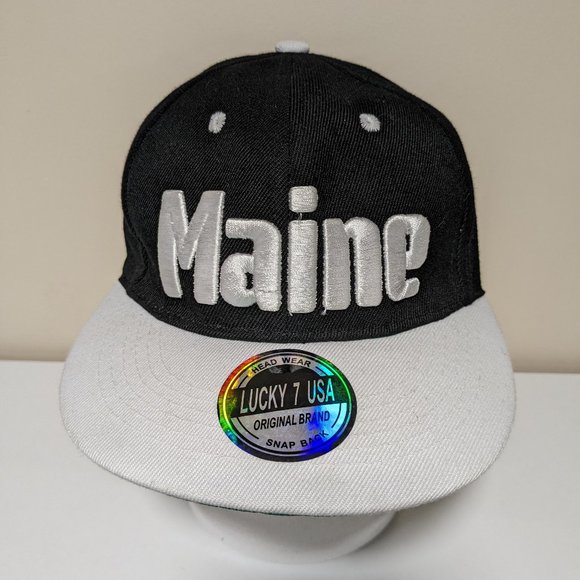 Lucky 7 Maine Snap-Back Cap/Hat - Picture 1 of 5